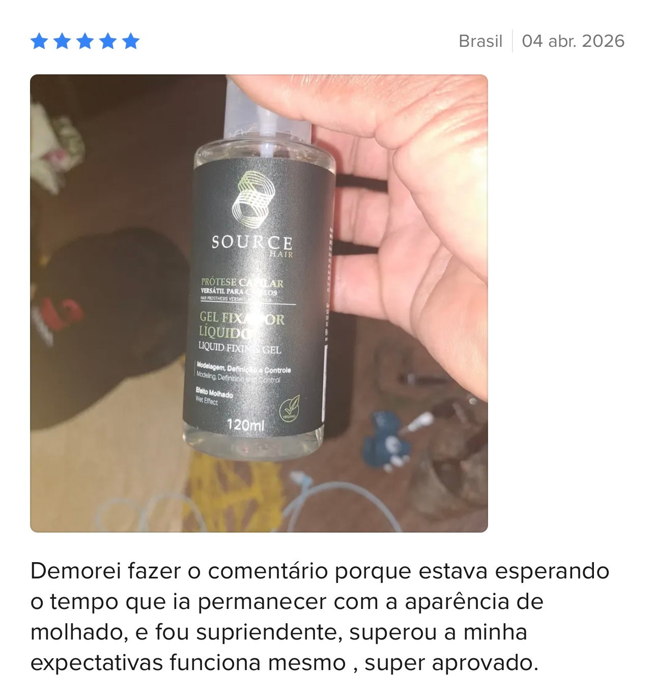 Avaliação de cliente 20